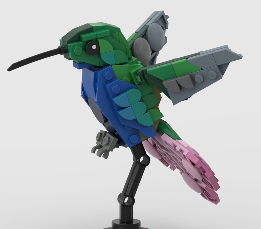 Lego Hummingbird