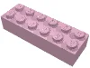 Brick 2 x 6 / Bright Pink