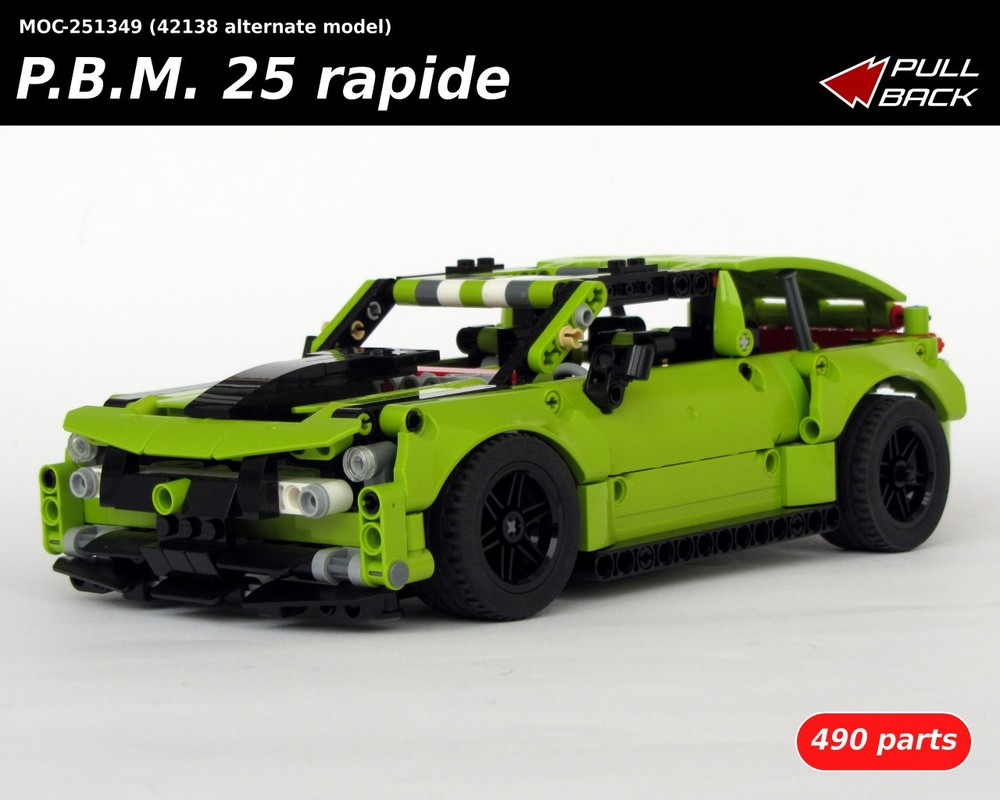 Lego 42138 alternate - P.B.M. 25 rapide