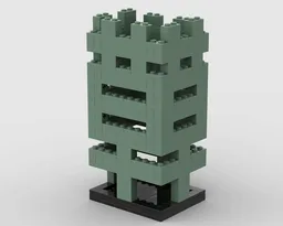 Green Grass Pen Container