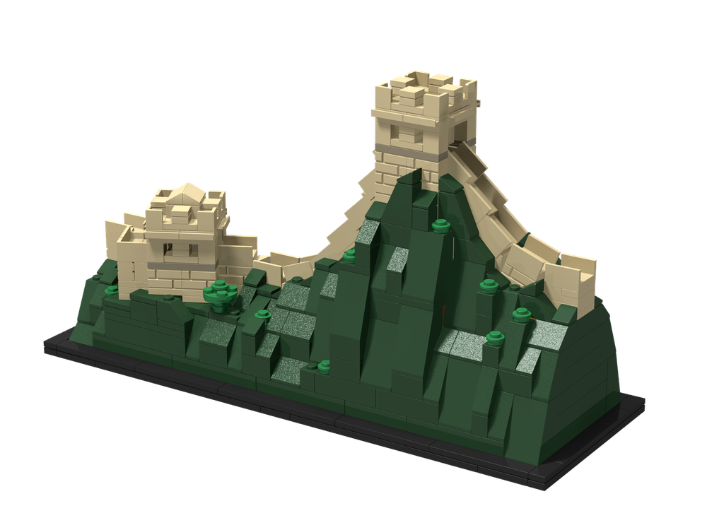 Lego Extension of Great Wall of China - 21041 - High mountain section