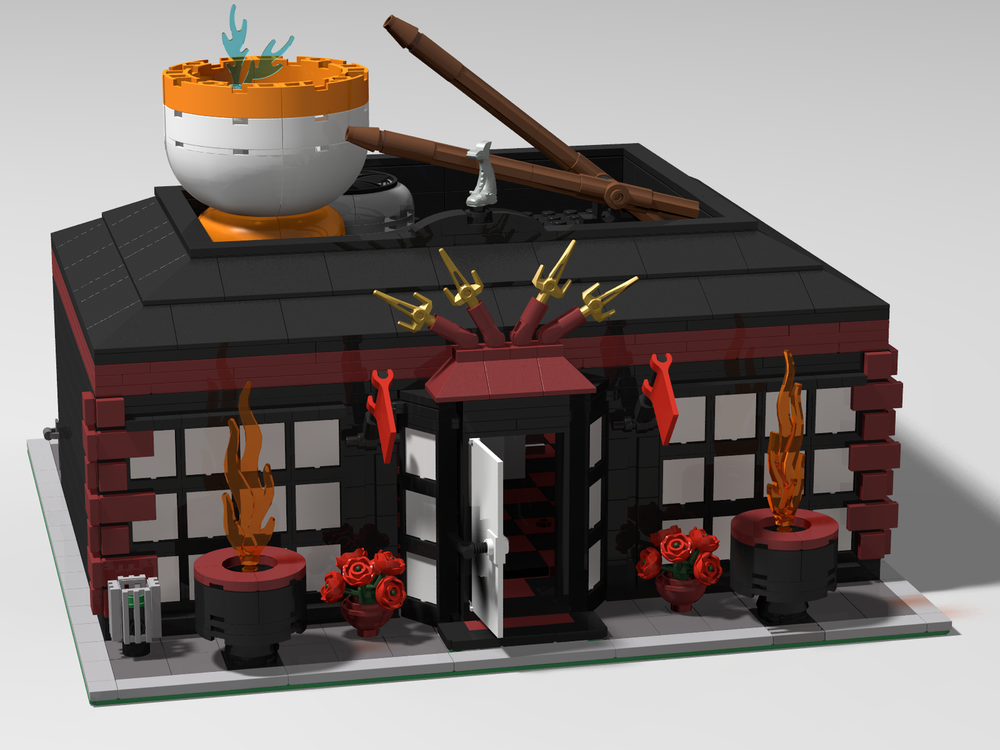 Lego Hibachi Restaurant