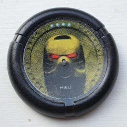 Large Figure Throwing Disk, Bionicle Mask Hau Print