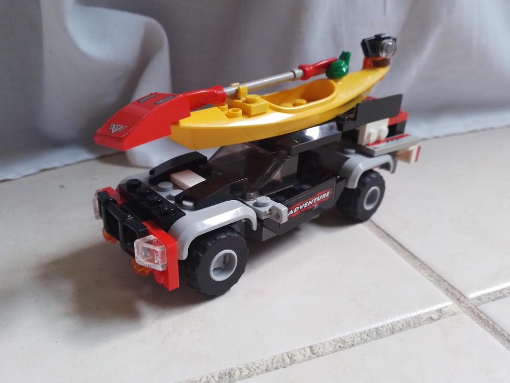 Lego Small SUV with Kayak