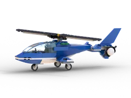 60208 - Bell 222 "Airwolf" Helicopter