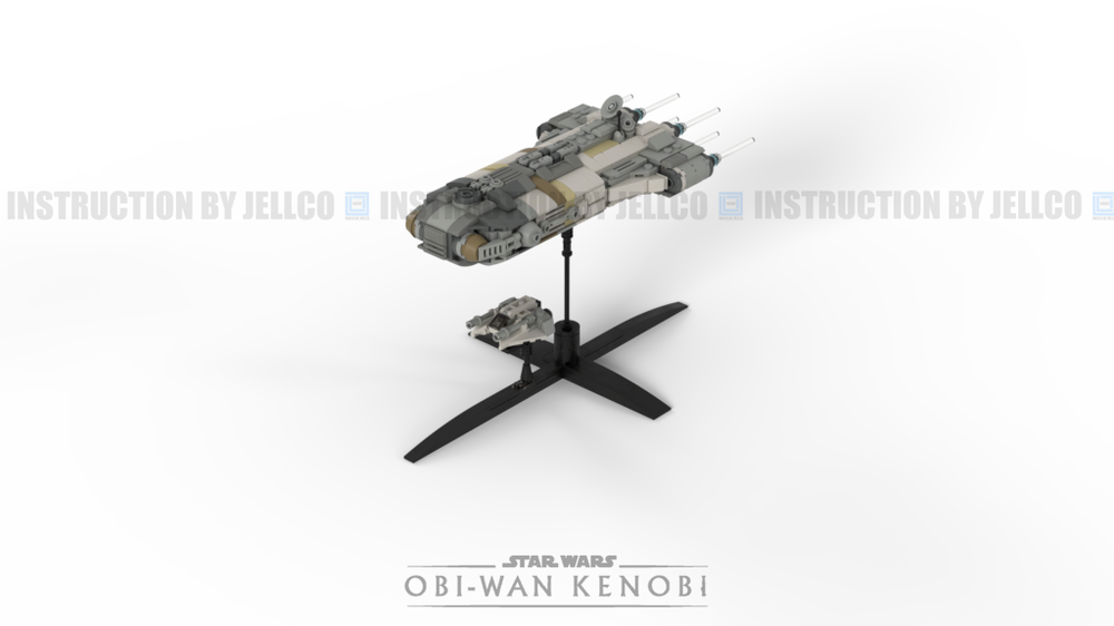 Lego Micro Escape Transport & T-47 : Escape from Jabiim