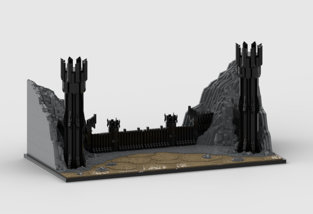 Lego Black Gate LOTR