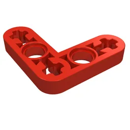 Technic Beam 3 x 3 L-Shape Thin / Red