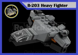 B-203 Catonian heavy fighter (1:5)