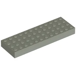 Brick 4 x 12 / Light Gray