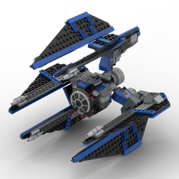 8087 TIE Defender - Retro Blue
