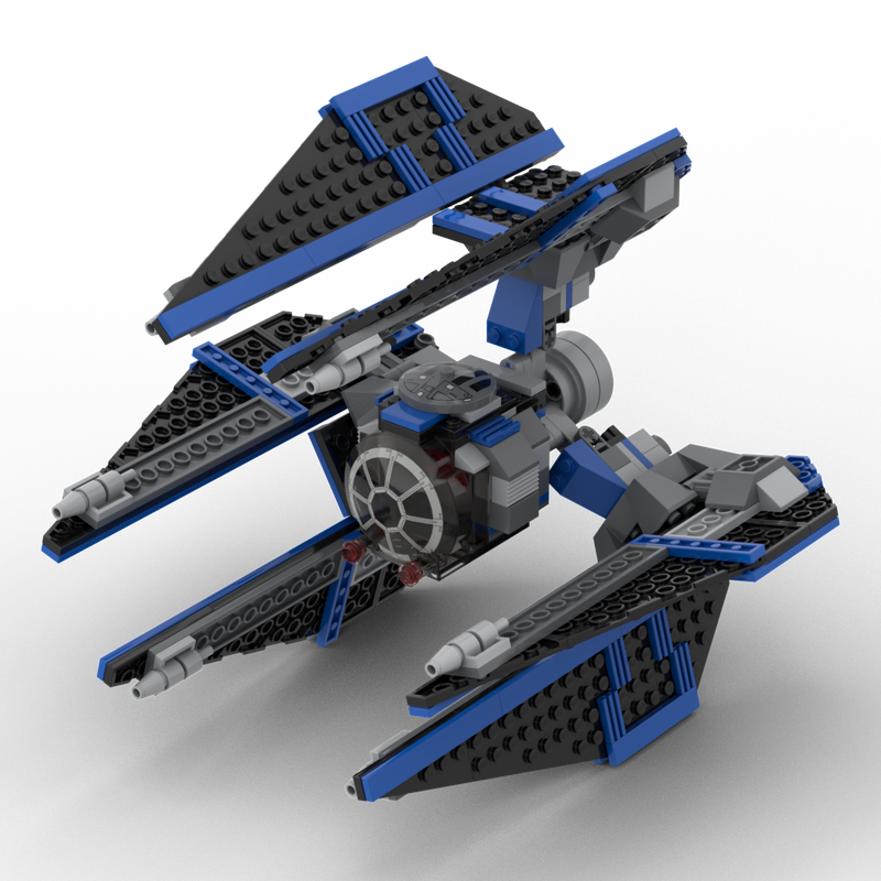 Lego 8087 TIE Defender - Retro Blue