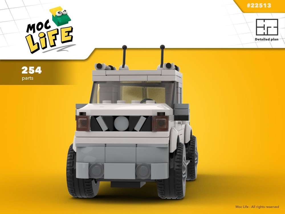 Lego Nissan Navara King Cab