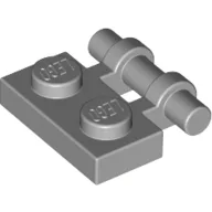 Plate Special 1 x 2 Side Handle [Free Ends] / Light Bluish Gray