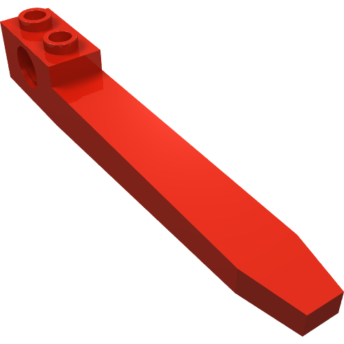Lego Technic Forklift Fork / Red