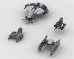 Separatist Starfighter Mini Model Pack