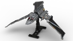 Stand for 2bricks Marauder (Bad Batch Shuttle) Ultimate Play-set Scale MOC