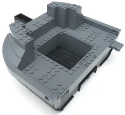 Boat, Hull Giant Bow 19 x 22 with Dark Bluish Gray Top (47980 / 47981)