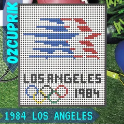 Los Angeles 1984 Olympic Poster