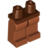 Lego Hips and Dark Orange Legs / Reddish Brown