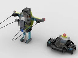 Electric Sports Mech & Advanced Droid Fighter