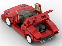 1989 Lamborghini Countach - 8 stud wide