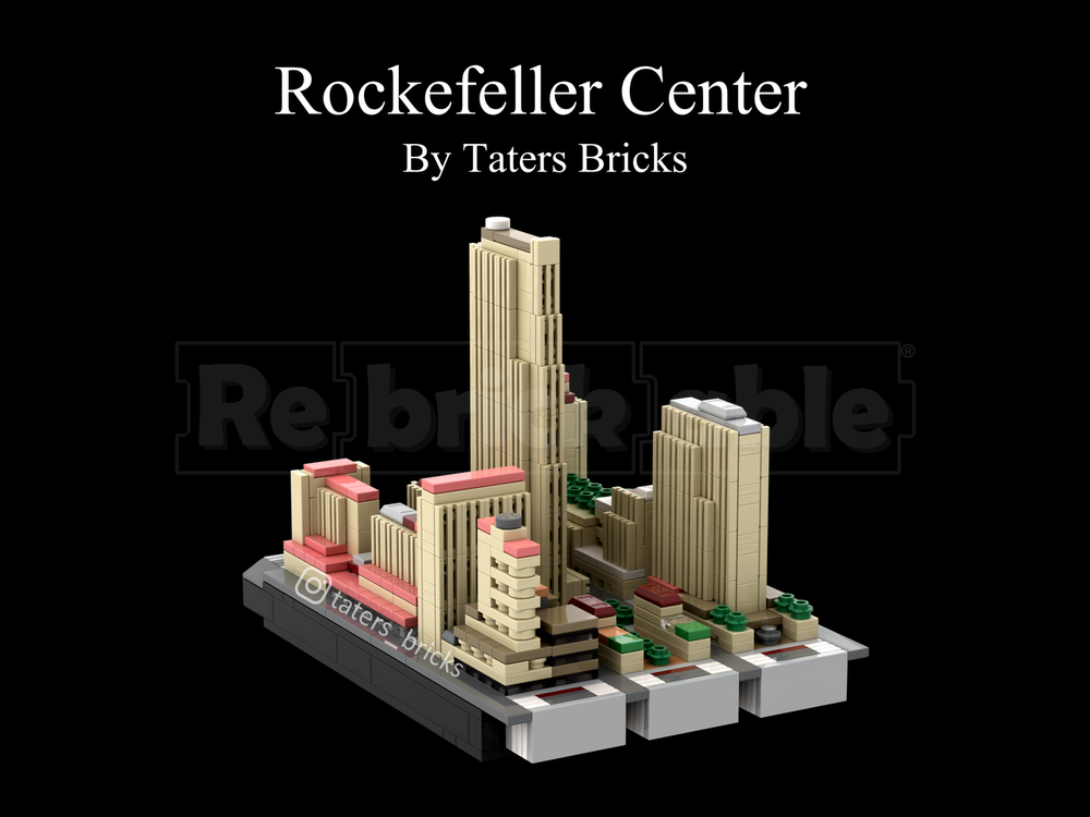 Lego Rockefeller Center - NYC