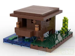 block accurate swamp hut