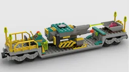 Rock Raiders Train Mobile Laser
