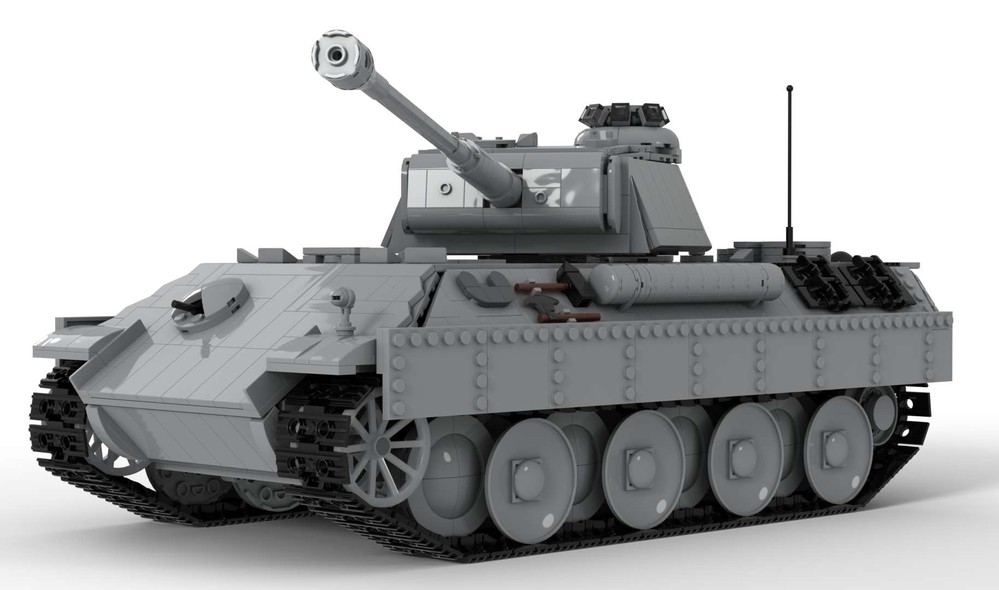 Lego WW2 Tank – Panzerkampfwagen V “Panther“ (Sd.Kfz. 171)