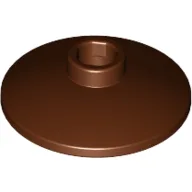 Dish 2 x 2 Inverted [Radar] / Reddish Brown