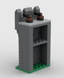 Cannons on the wall