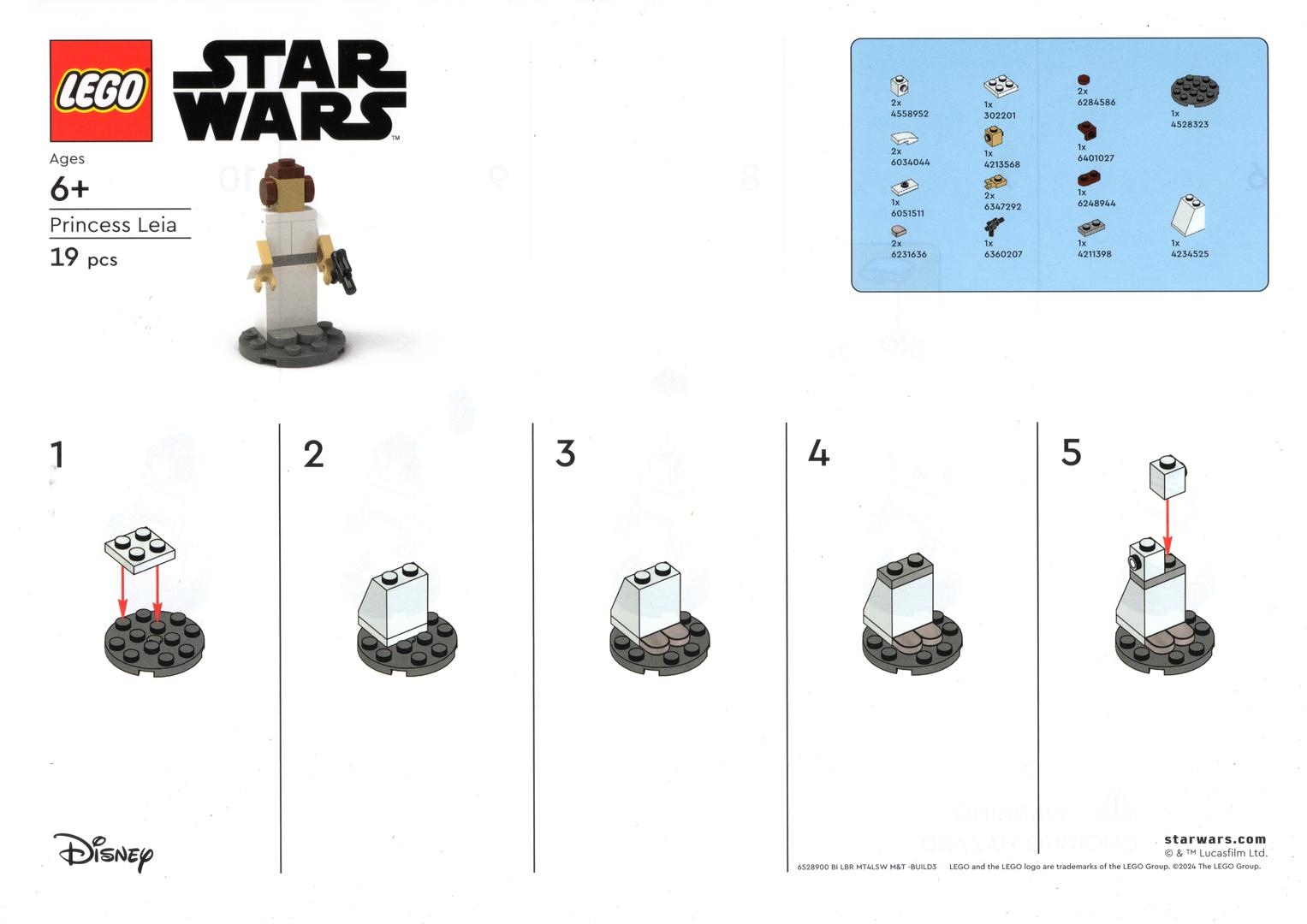Lego Princess Leia