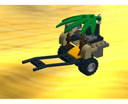 60156 Pulled Rickshaw