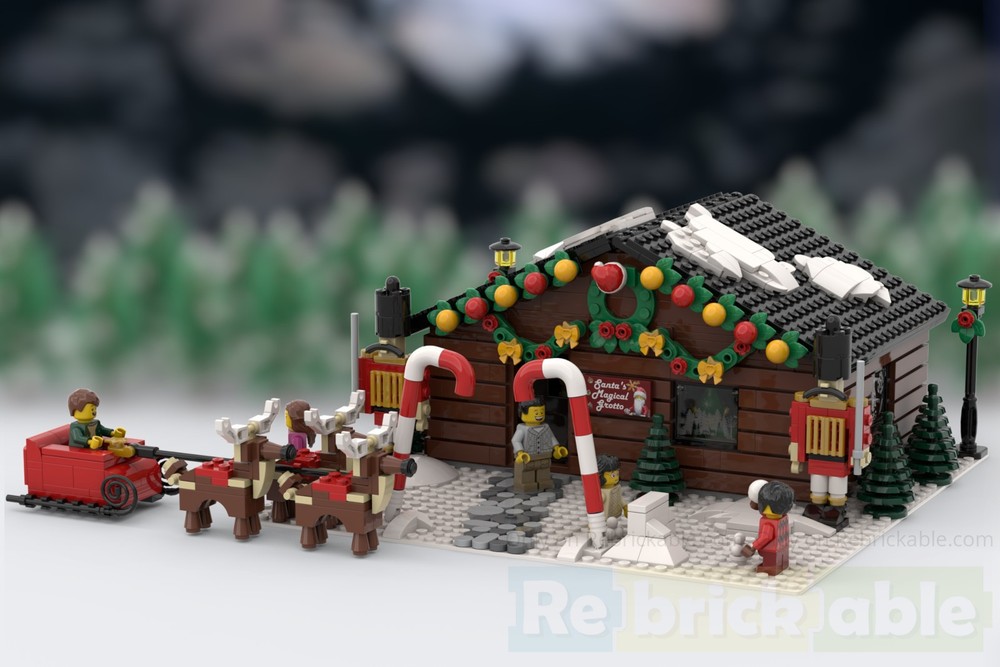 Lego Santa's Grotto
