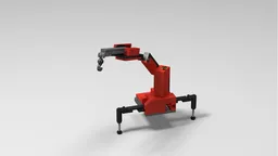 Knuckle boom crane