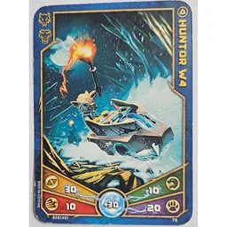 Trading Card, Legends of Chima Deck #1: 76 [Huntor W4] / [No Color/Any Color]