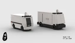 Autonomous Delivery Vehicle X3, X6 (1:38)