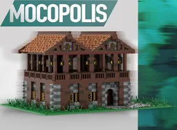 Medieval 2-story cafe
