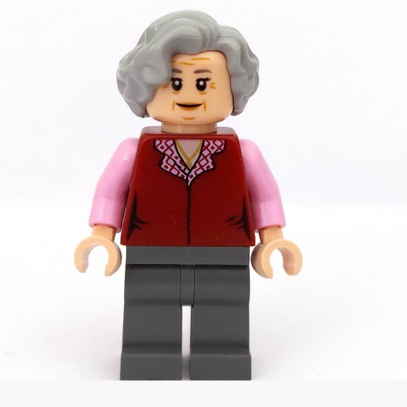 Lego Trolley Witch, Dark Bluish Gray Legs