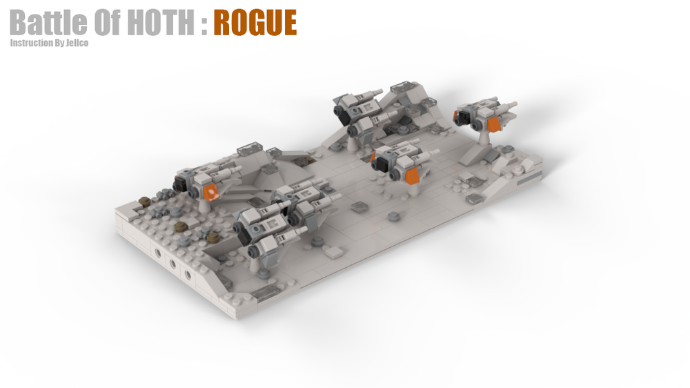 Lego Battle Of HOTH : ROGUE