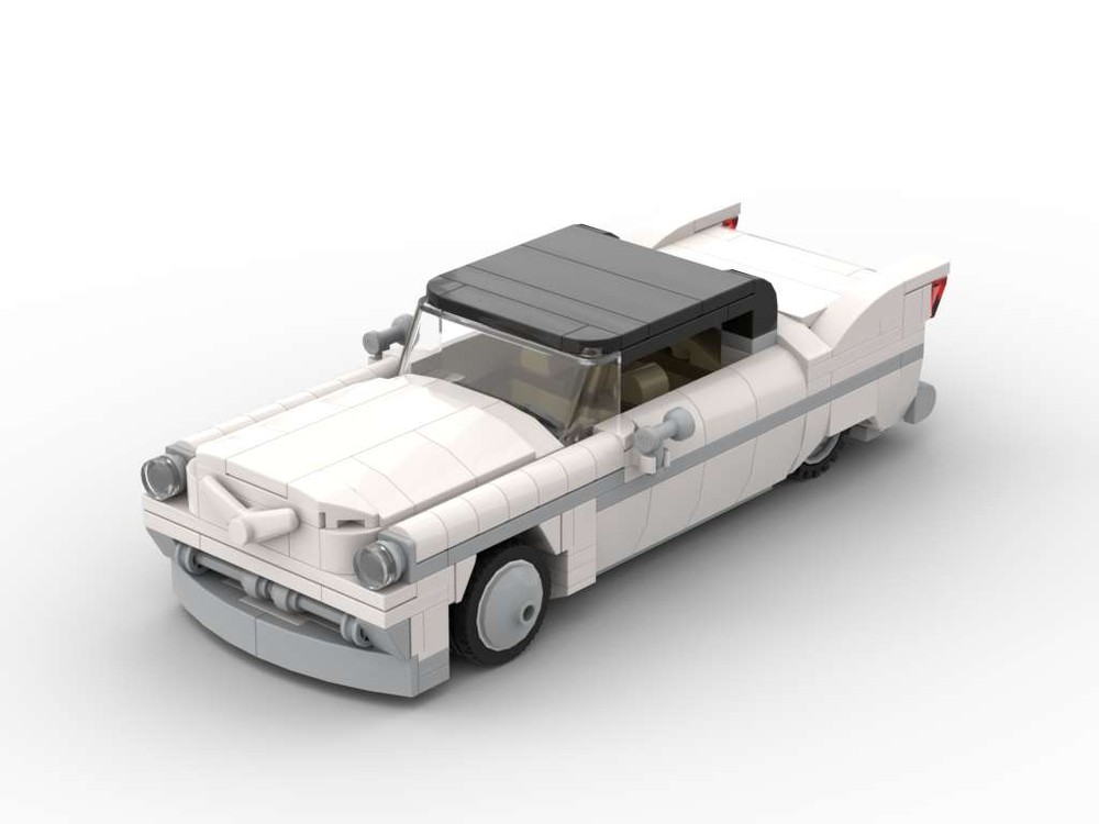 Lego 1955 Founder's Rock Belvedere - White