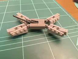 Futuristic Mini Cargo Drone