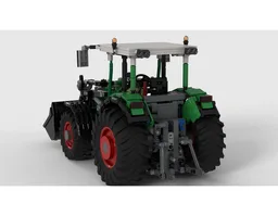 Fendt 600 tractor with front loader