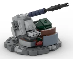 Anti Aircraft Gun - 75369 Alternate Build