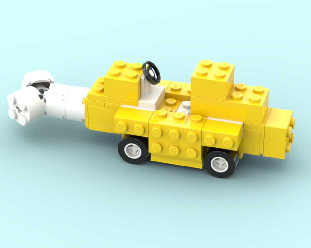 Lego Fried Chicken Soap Box car