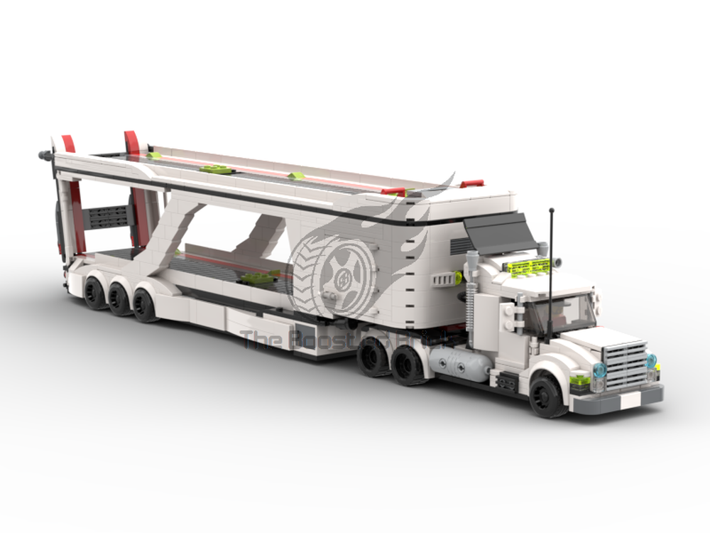 Lego LT 3 Car Transport Big Rig Truck