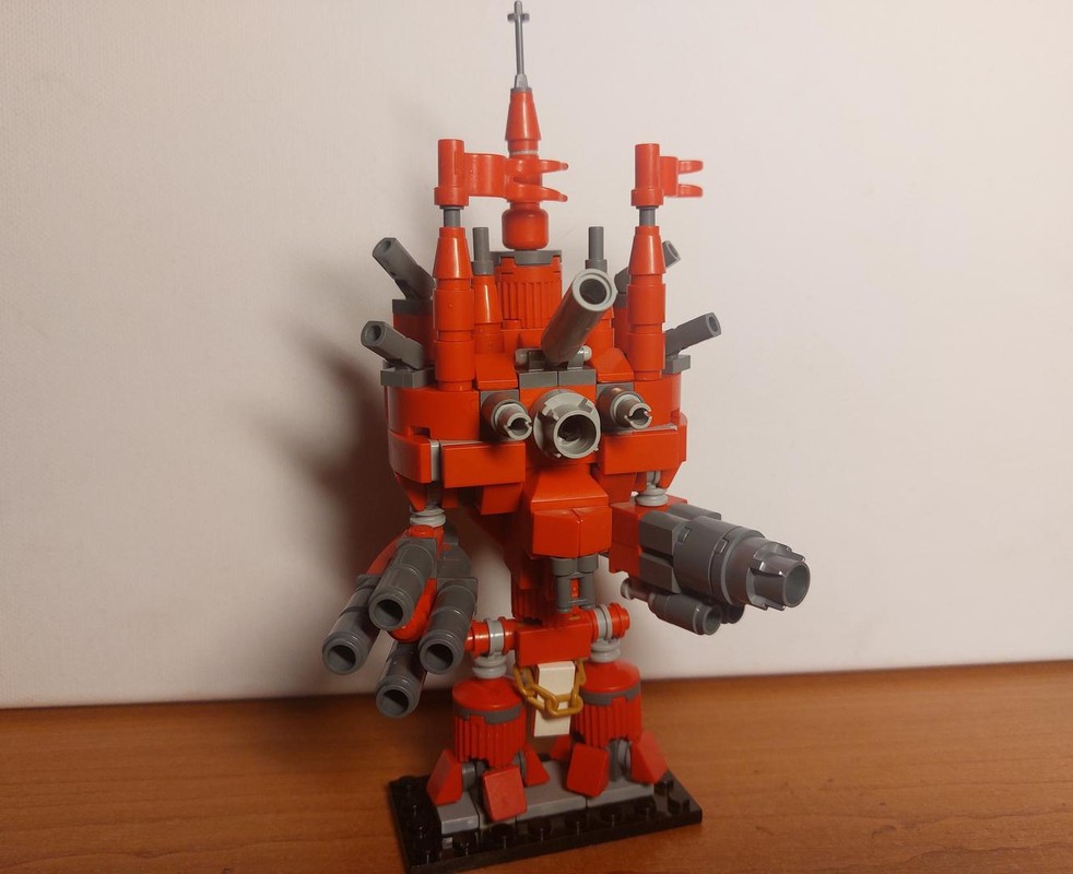 Lego Emperor titan from warhammer