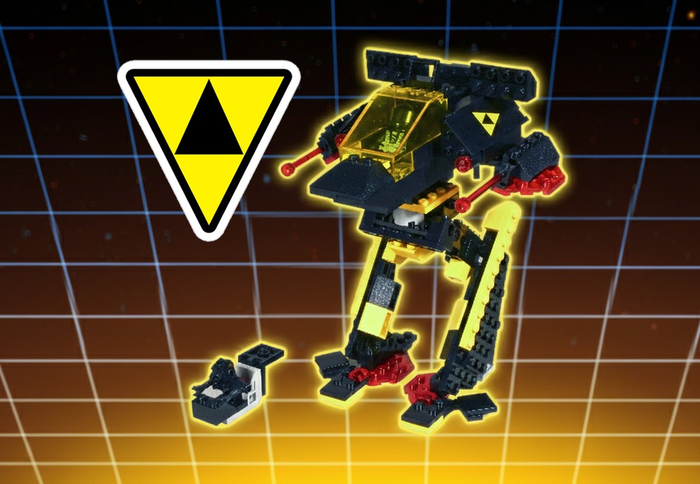 Lego 6894 Blacktron Mech - LEGO Blacktron Invader Alternate Build