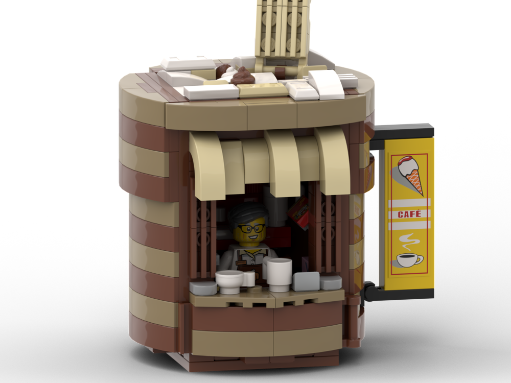 Lego Coffee Booth